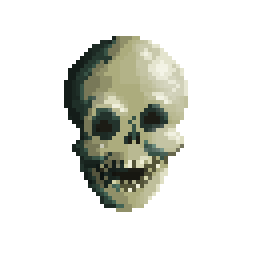 Floating Skull